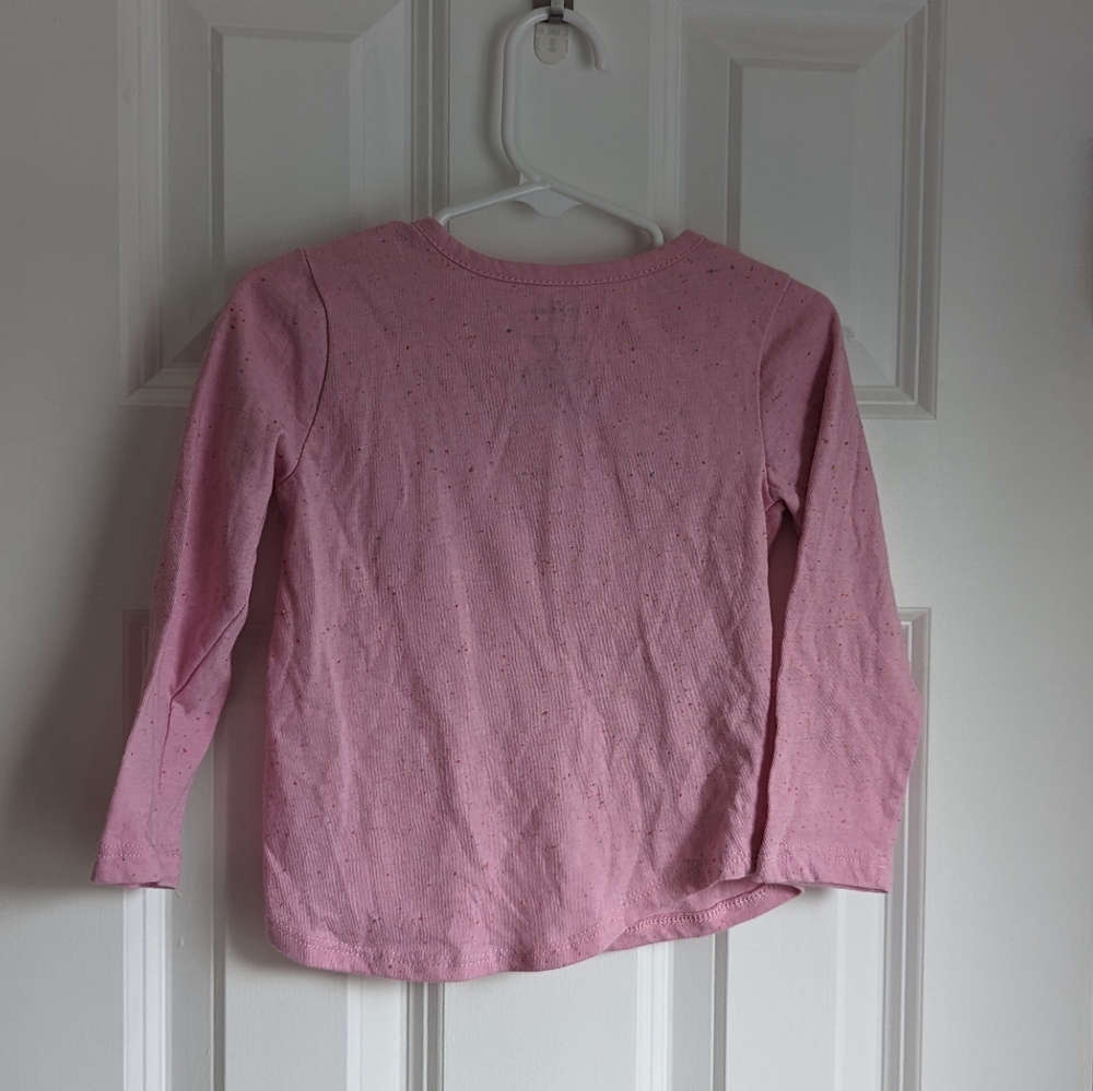 Disney Okie Dokie 2T Minnie Mouse I Believe in Unicorns Long Sleeve T Shirt - Picture 3 of 4